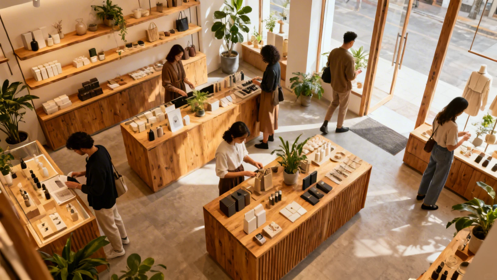 Intérieur de boutique